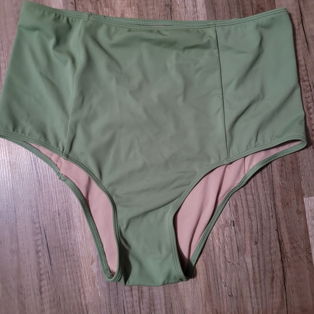 Seagrass cut high kortni Jeane high waist bikini